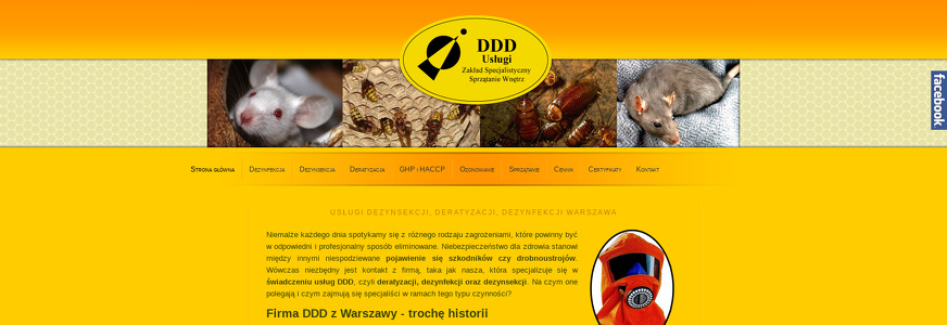 ZAKŁAD SPECJALISTYCZNY USŁUGI DDD