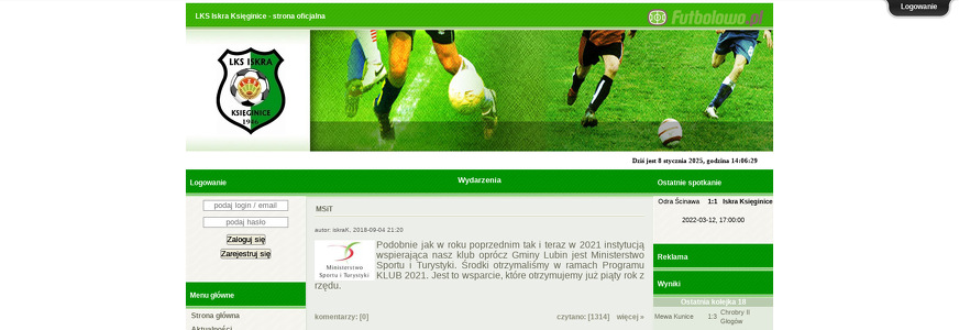 LUDOWY KLUB SPORTOWY ISKRA KSIĘGINICE