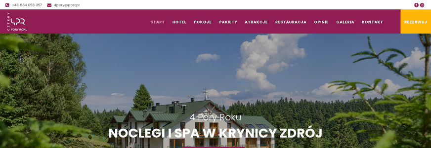 4 PORY ROKU & SPA