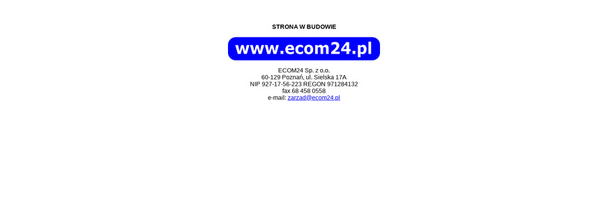ECOM24 SP Z O O