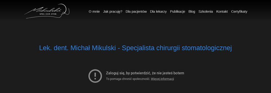 MICHAŁ MIKULSKI