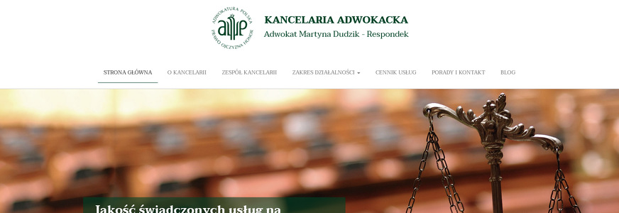 KANCELARIA ADWOKACKA ADWOKAT MARTYNA DUDZIK