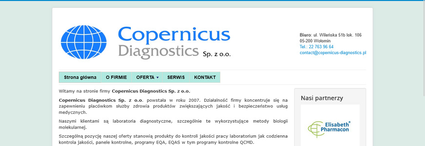 COPERNICUS DIAGNOSTICS SP. Z O.O.