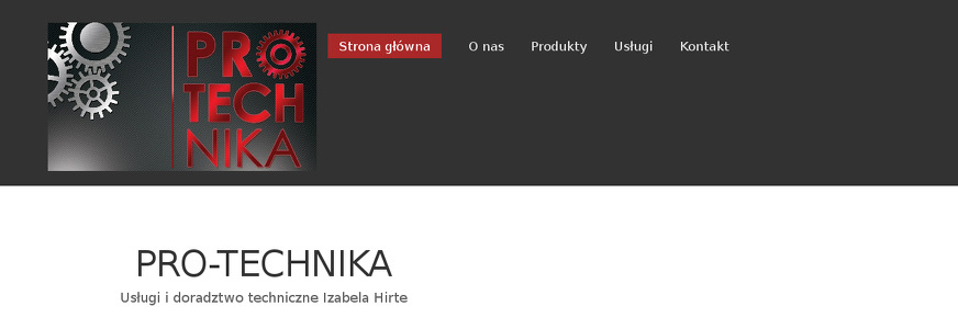 PRO - TECHNIKA USŁUGI I DORADZTWO TECHNICZNE IZABELA HIRTE