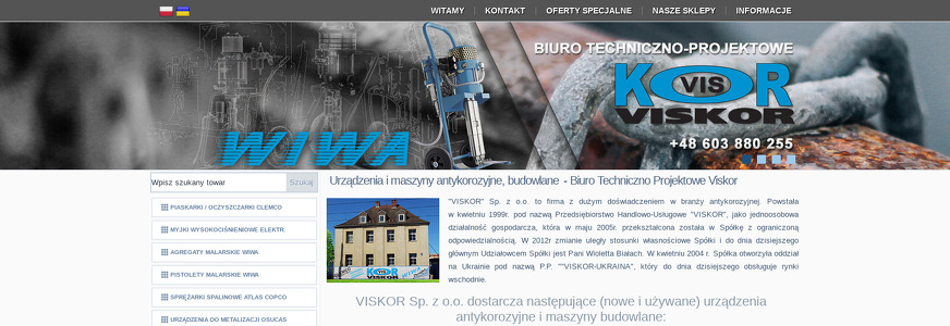 BIURO TECHNICZNO PROJEKTOWE VISKOR SP. ZO.O.