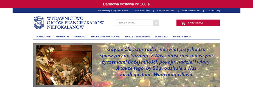 WYDAWNICTWO OJCÓW FRANCISZKANÓW NIEPOKALANÓW