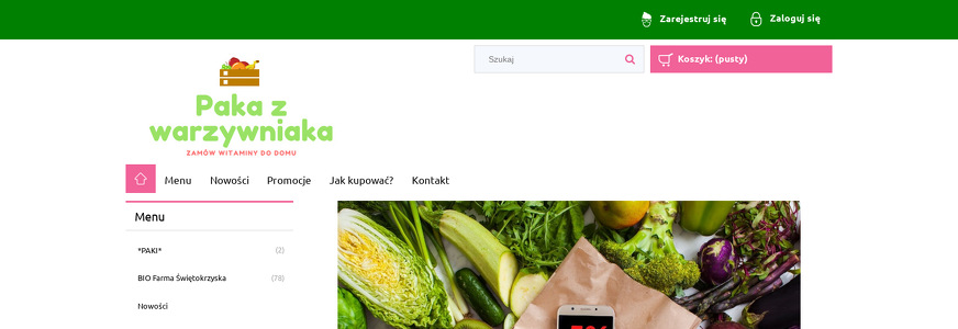 PAKA Z WARZYWNIAKA