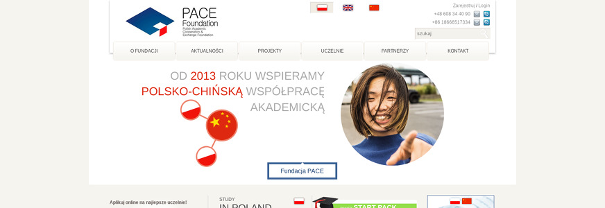 FUNDACJA WSPÓŁPRACY I WYMIAN AKADEMICKICH (PACE POLISH ACADEMIC COOPERATION & EXCHANGE FOUNDATION)