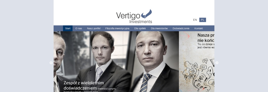 VERTIGO INVESTMENTS SP Z O O