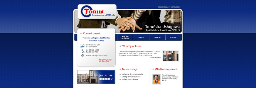 TORUŃSKA USŁUGOWA SPÓŁDZIELNIA INWALIDÓW TORUS