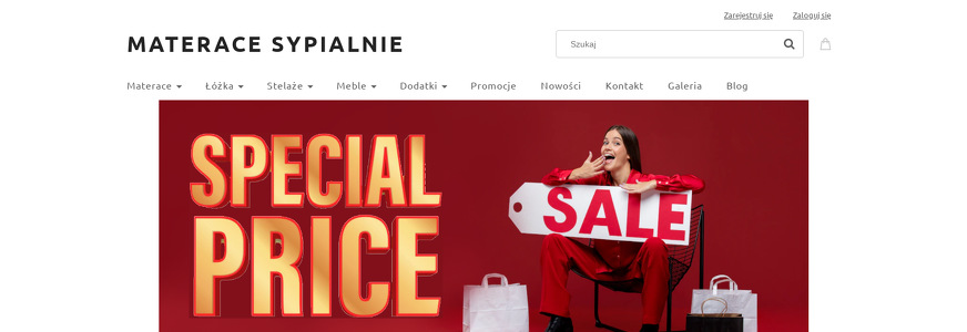 MATERACE SYPIALNIE